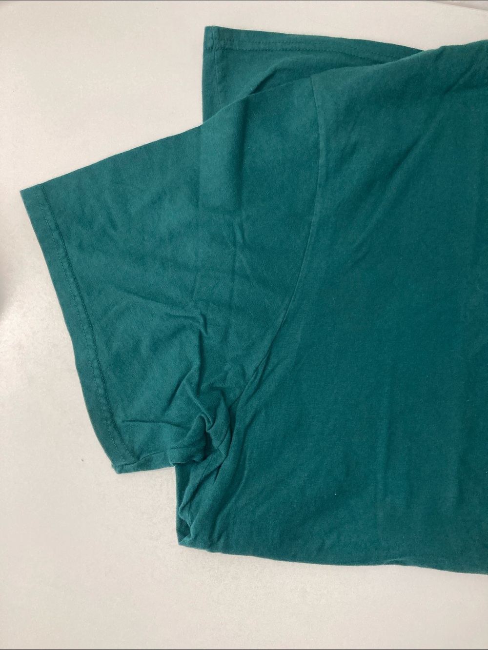 Champion Men's Teal Short Sleeve Crewneck T-Shirt - Picture 6 of 9